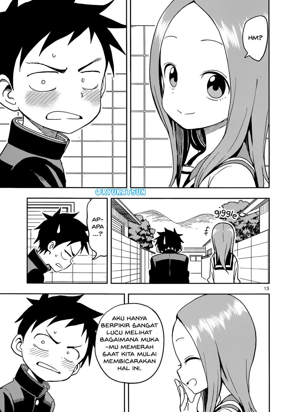 Karakai Jouzu no Takagi-san Chapter 108