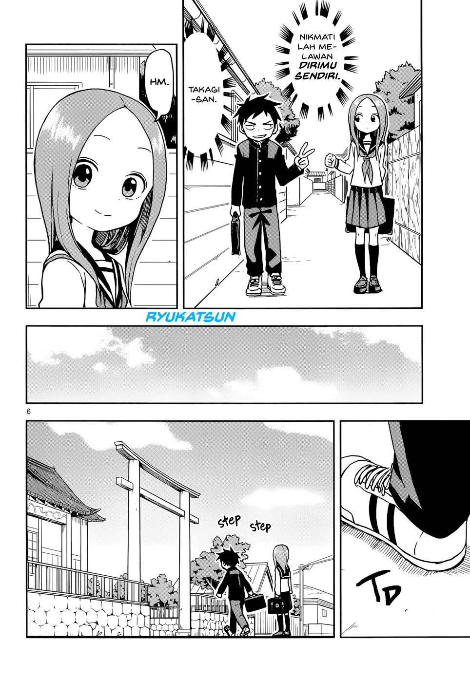 Karakai Jouzu no Takagi-san Chapter 110