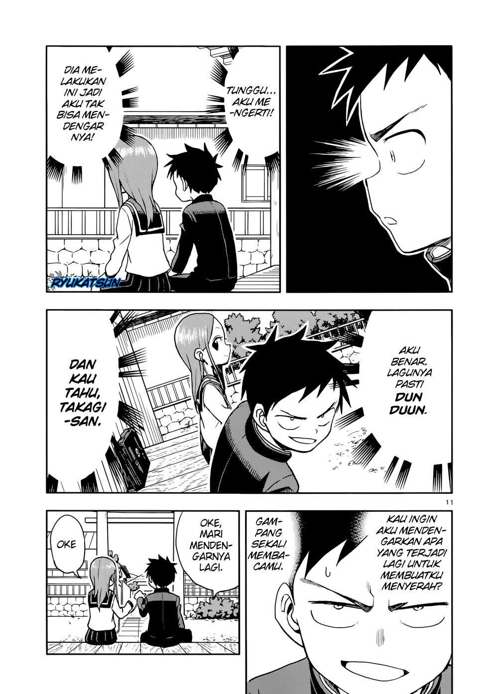 Karakai Jouzu no Takagi-san Chapter 113