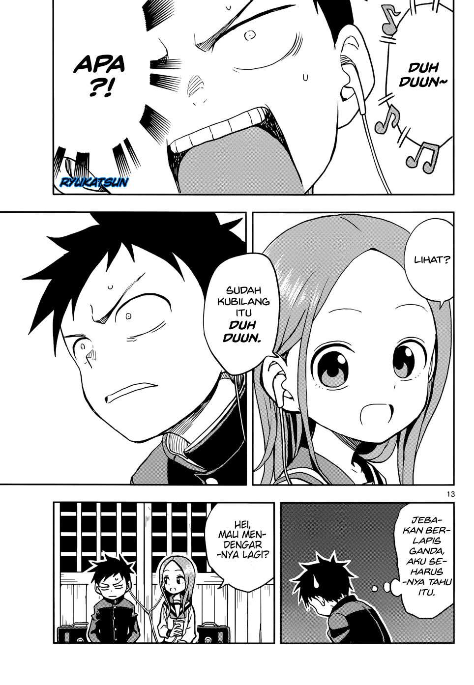 Karakai Jouzu no Takagi-san Chapter 113