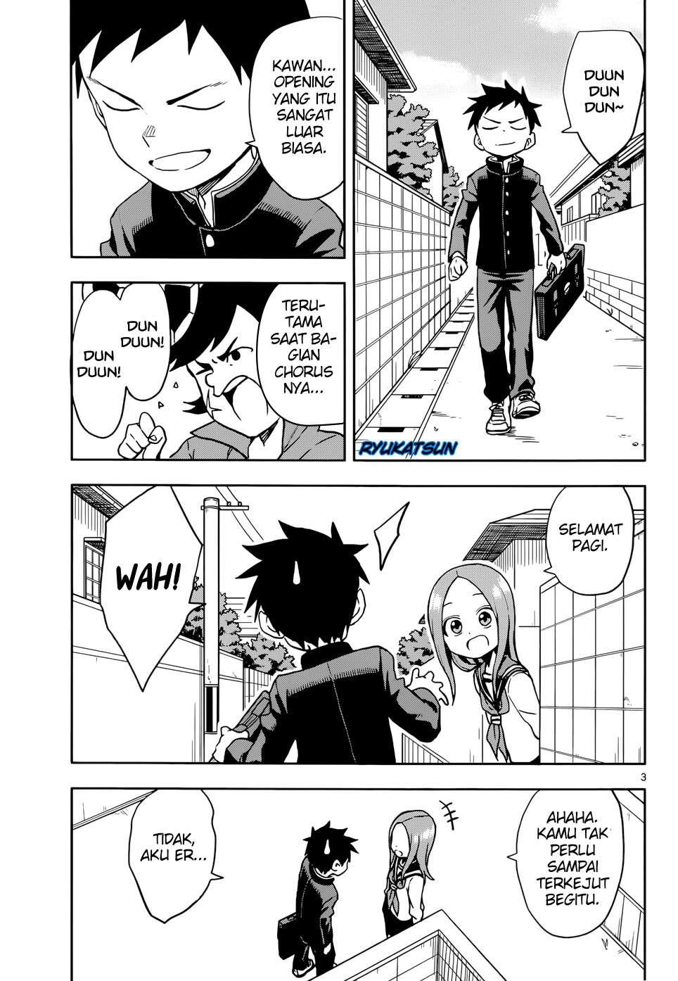 Karakai Jouzu no Takagi-san Chapter 113