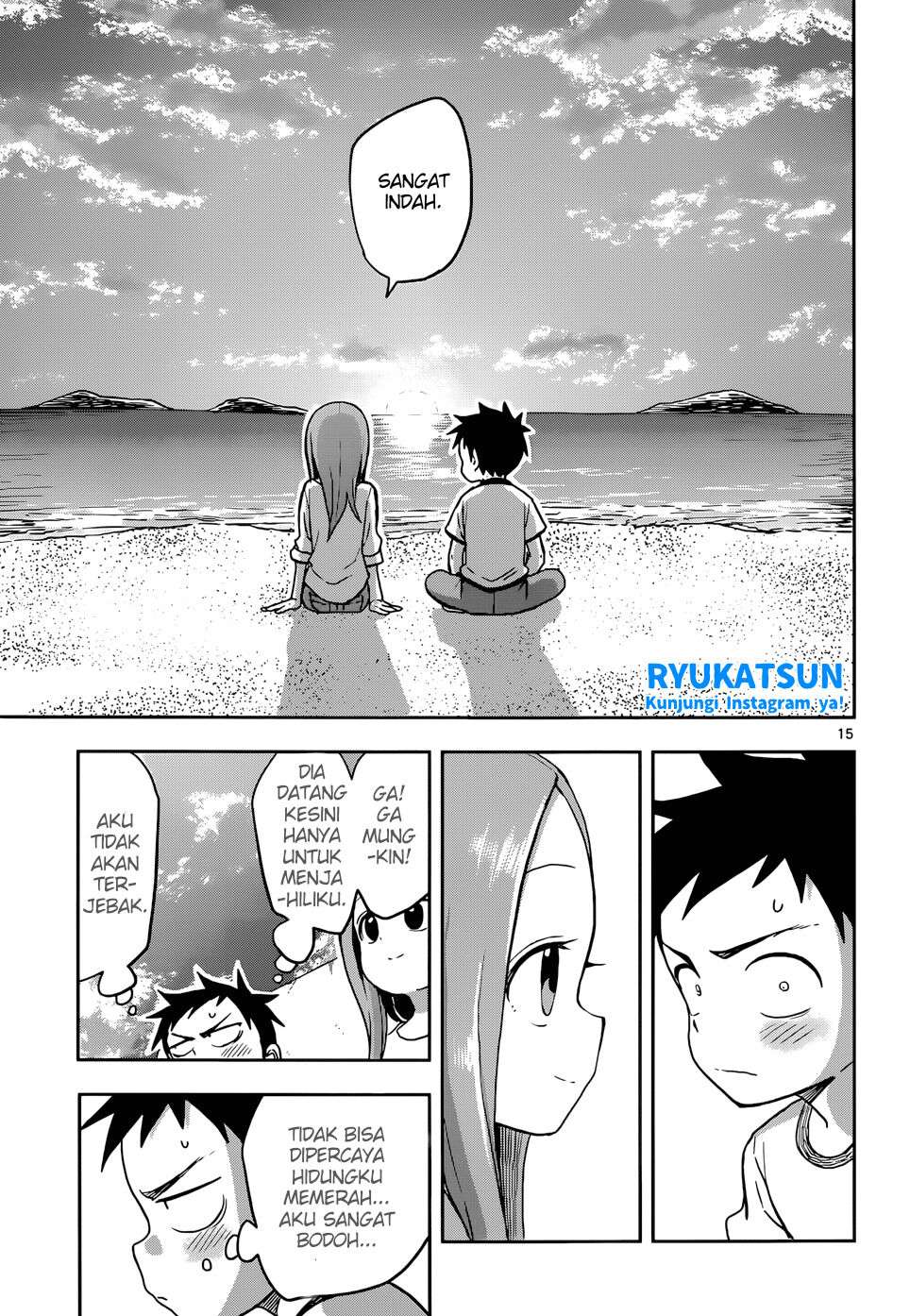 Karakai Jouzu no Takagi-san Chapter 115