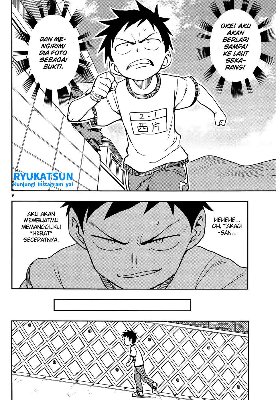 Karakai Jouzu no Takagi-san Chapter 115