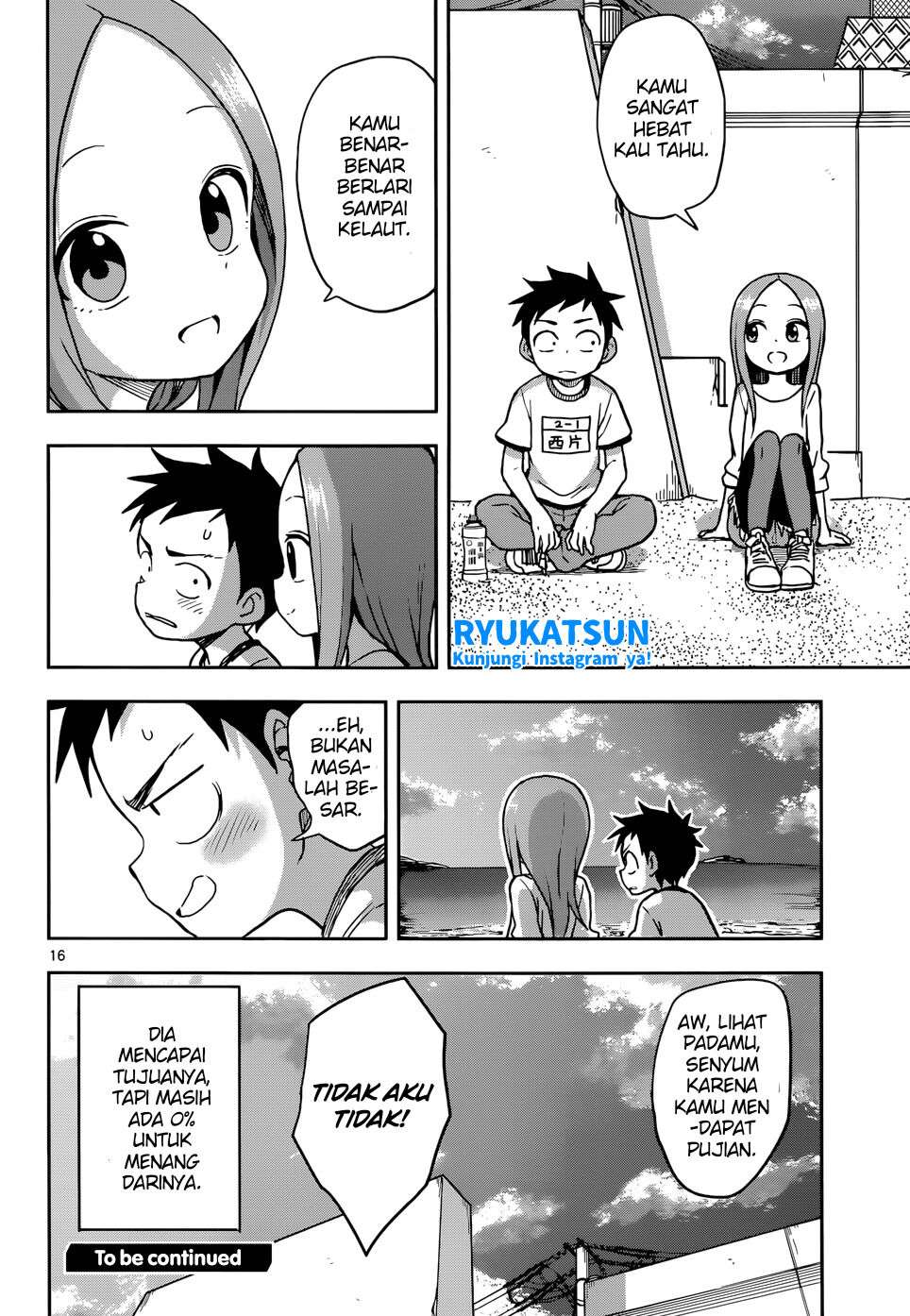 Karakai Jouzu no Takagi-san Chapter 115