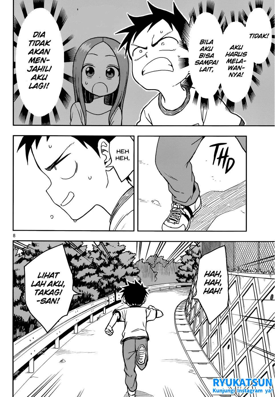 Karakai Jouzu no Takagi-san Chapter 115