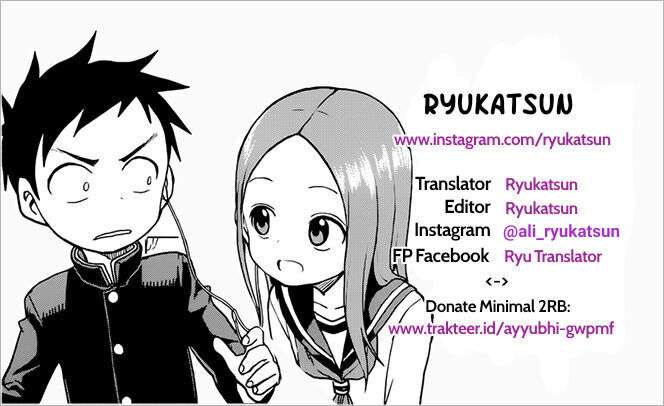 Karakai Jouzu no Takagi-san Chapter 119