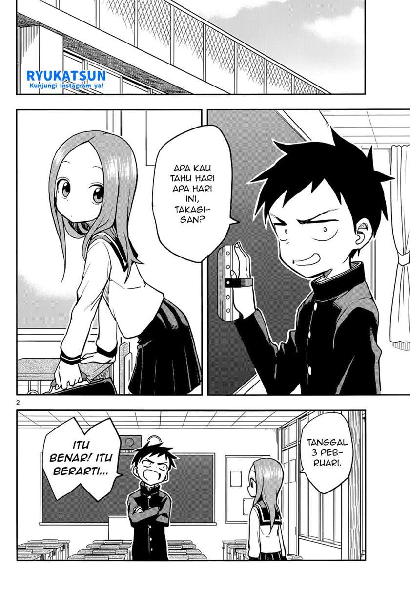 Karakai Jouzu no Takagi-san Chapter 121