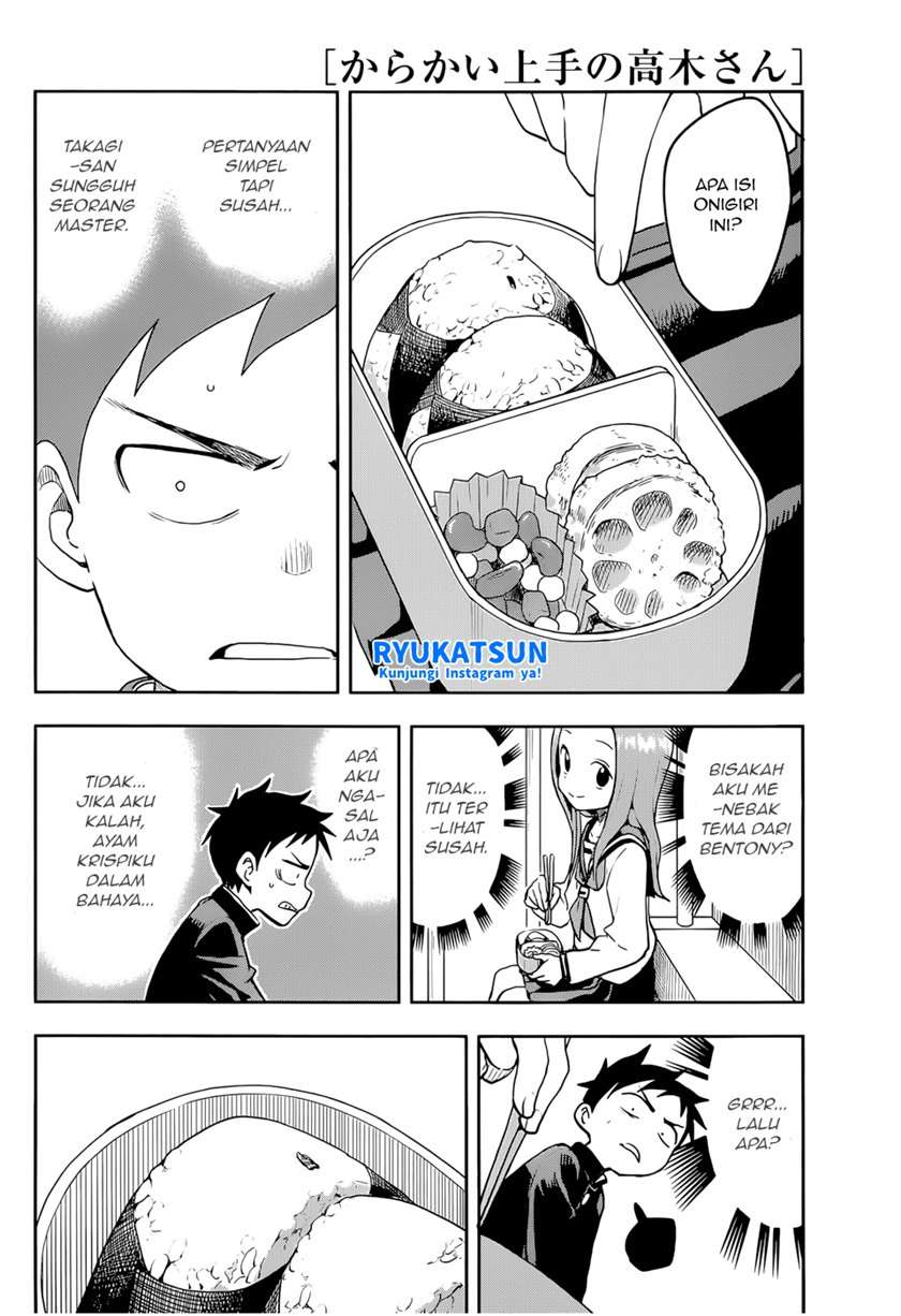 Karakai Jouzu no Takagi-san Chapter 125