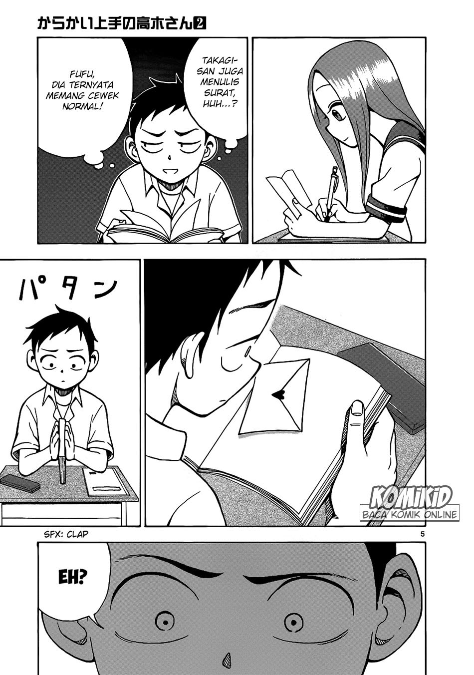 Karakai Jouzu no Takagi-san Chapter 13