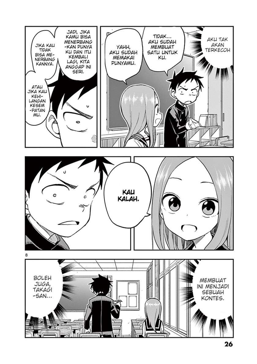 Karakai Jouzu no Takagi-san Chapter 130