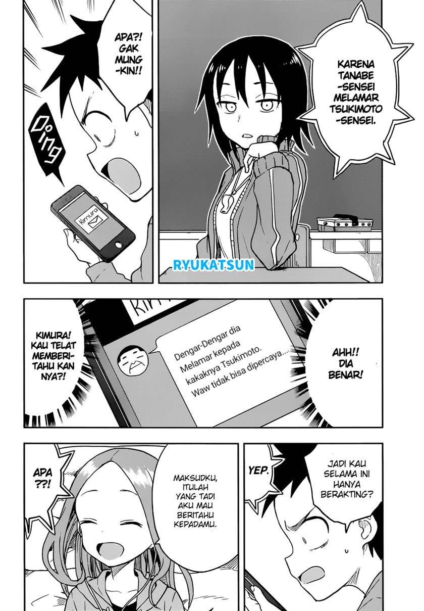 Karakai Jouzu no Takagi-san Chapter 134