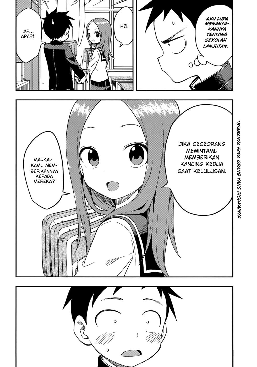 Karakai Jouzu no Takagi-san Chapter 142