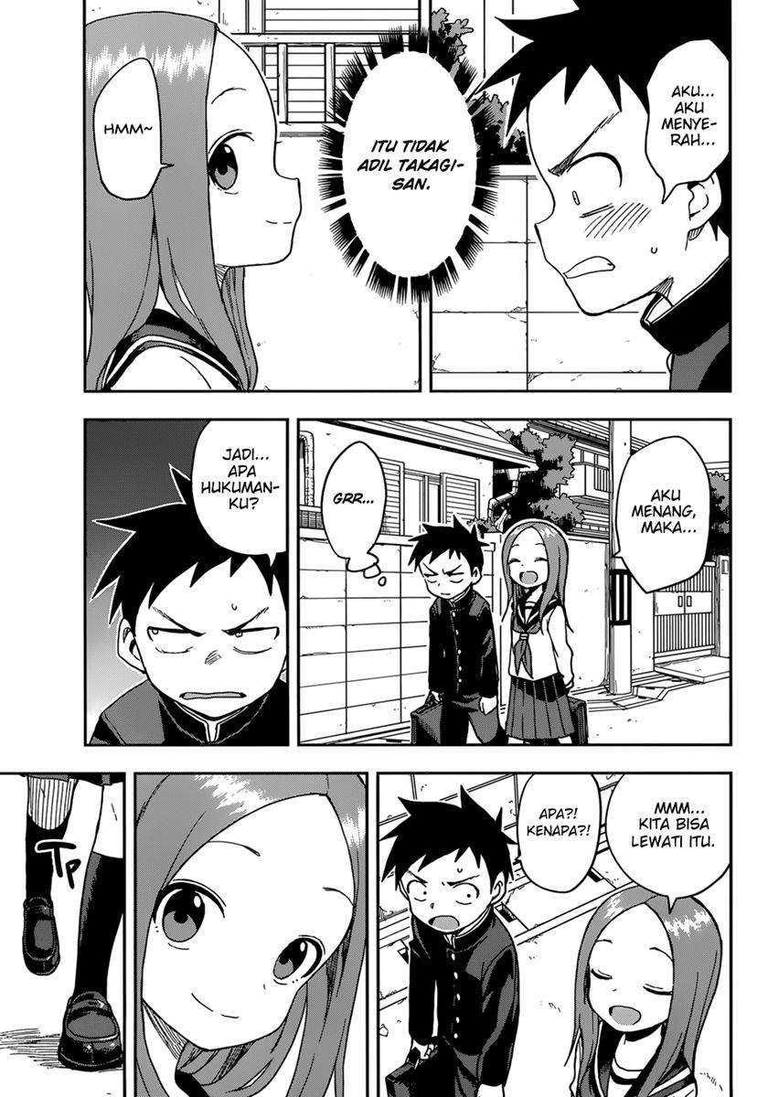 Karakai Jouzu no Takagi-san Chapter 143