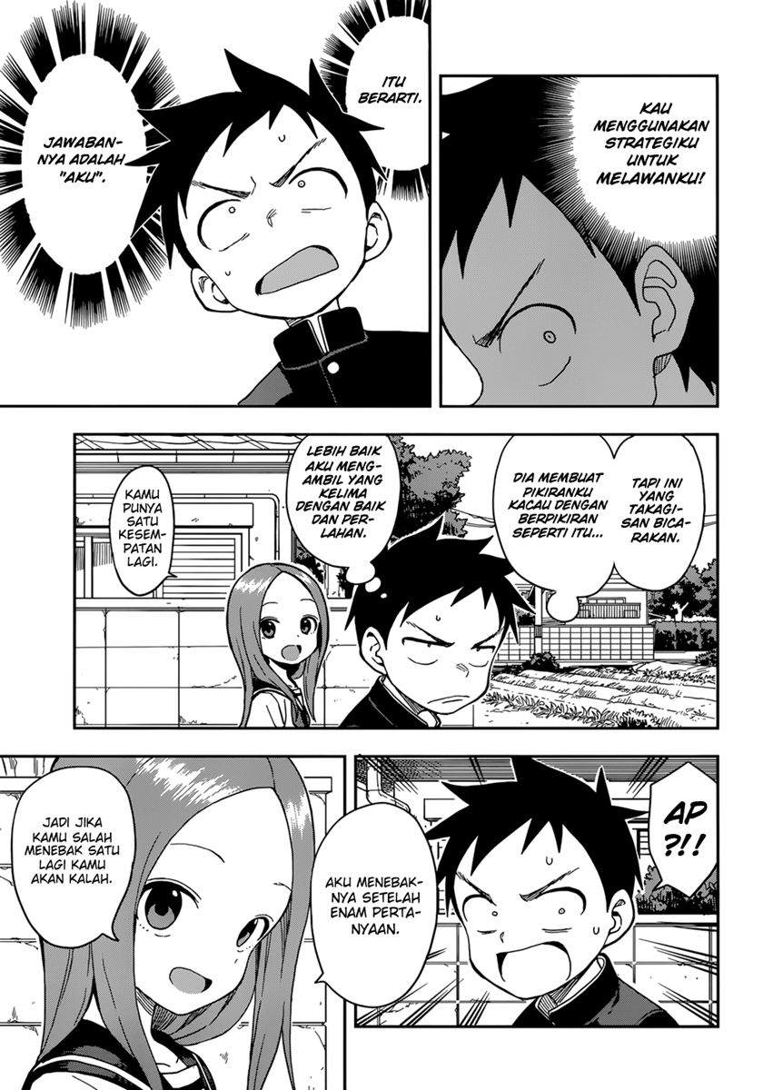 Karakai Jouzu no Takagi-san Chapter 143