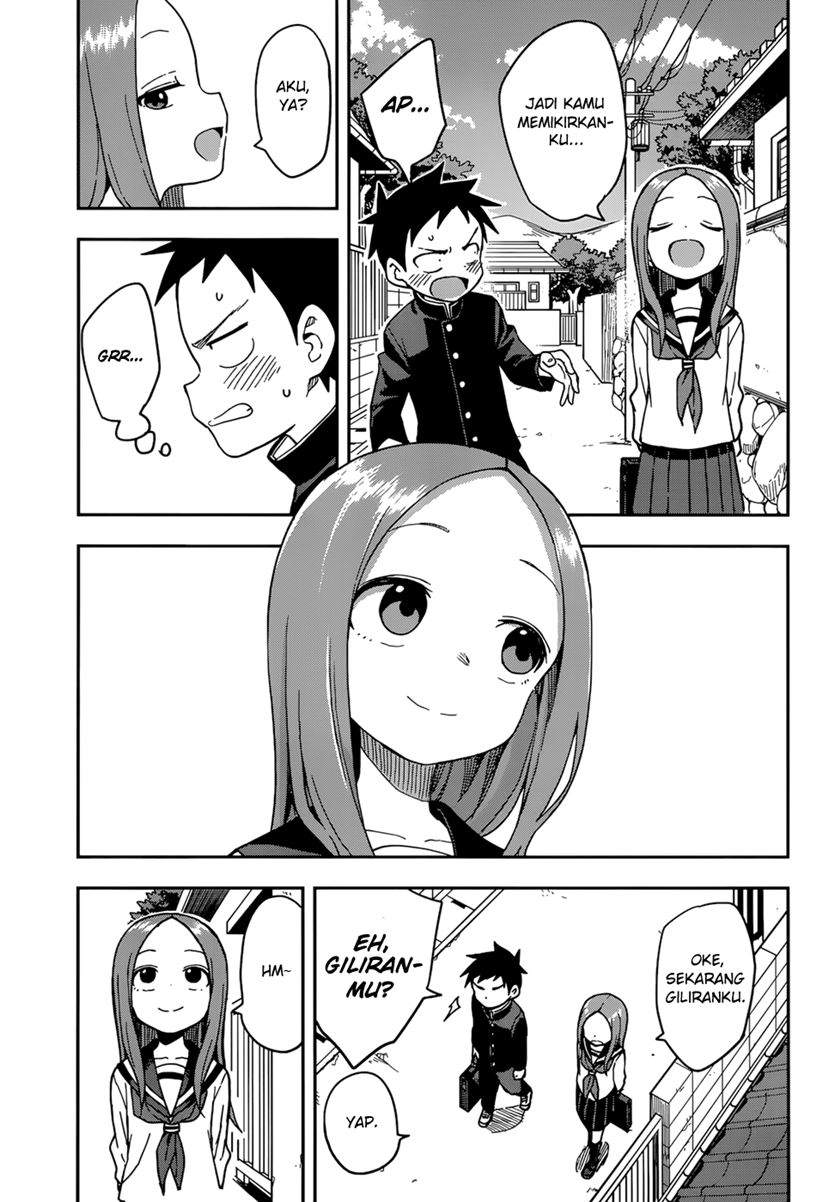 Karakai Jouzu no Takagi-san Chapter 143