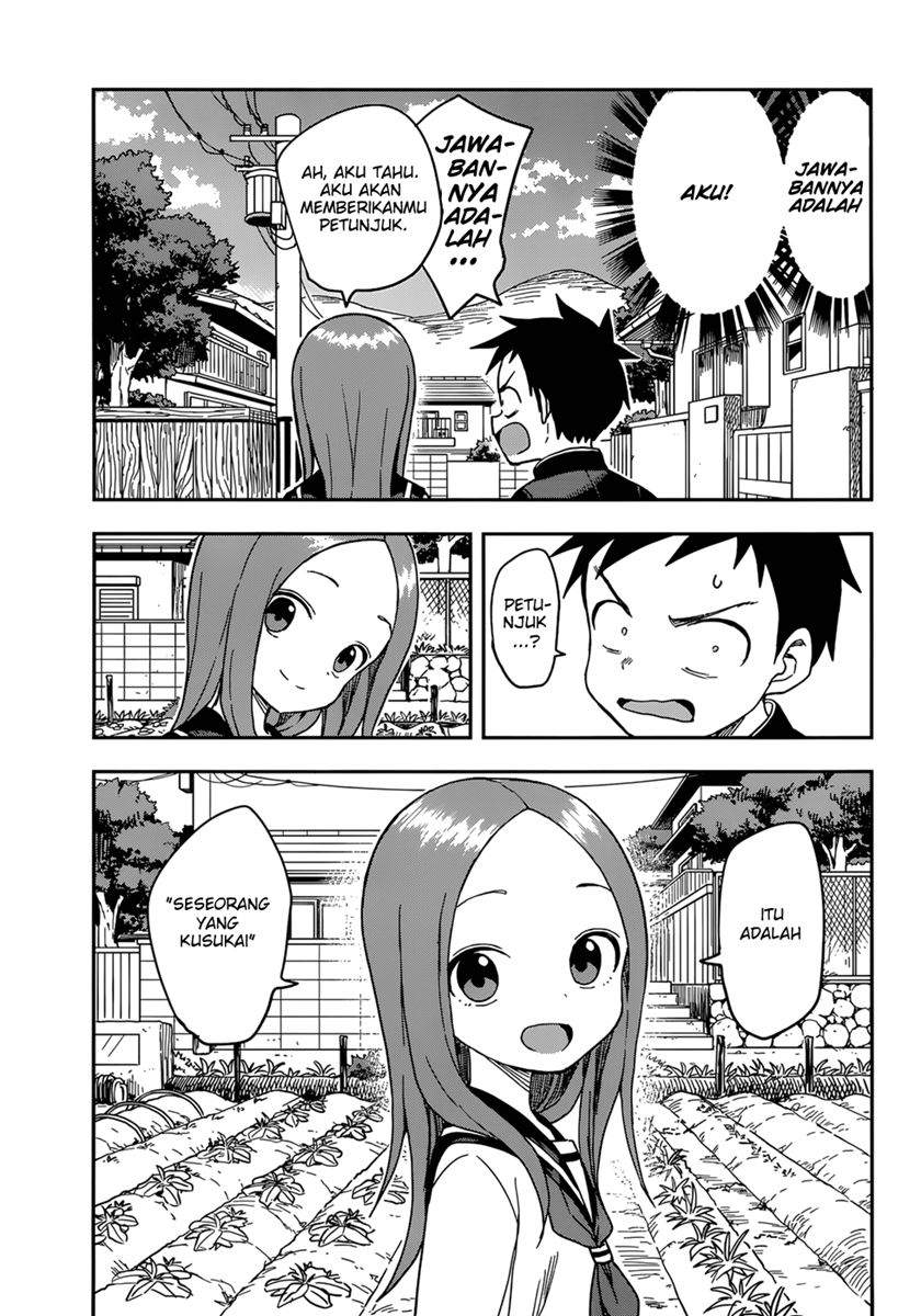 Karakai Jouzu no Takagi-san Chapter 143