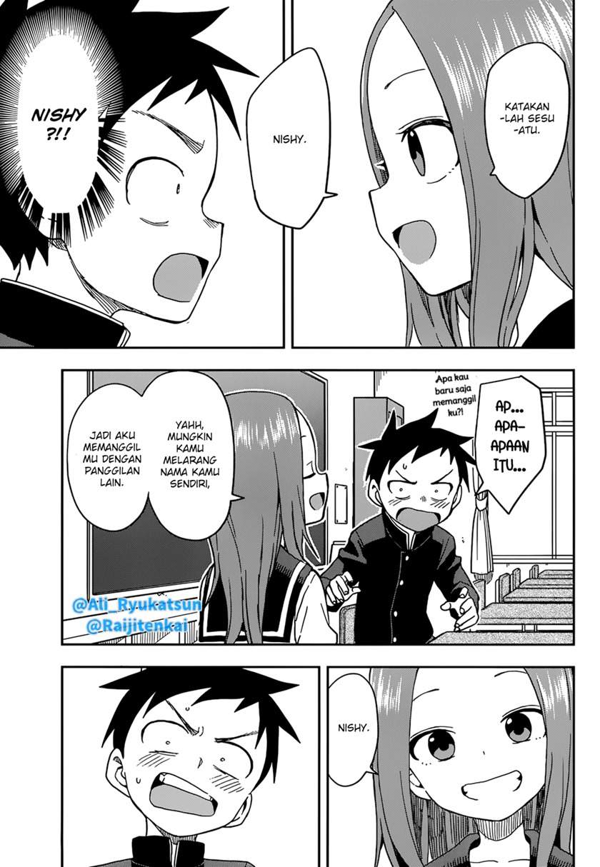 Karakai Jouzu no Takagi-san Chapter 144