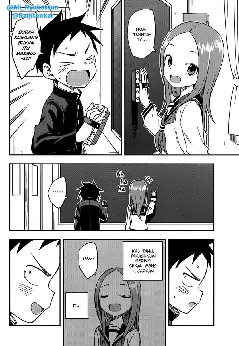 Karakai Jouzu no Takagi-san Chapter 144