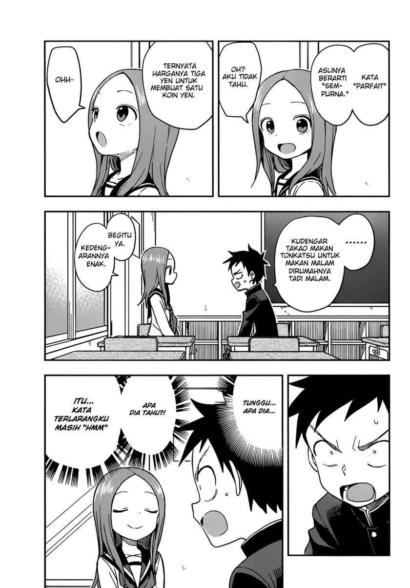 Karakai Jouzu no Takagi-san Chapter 144