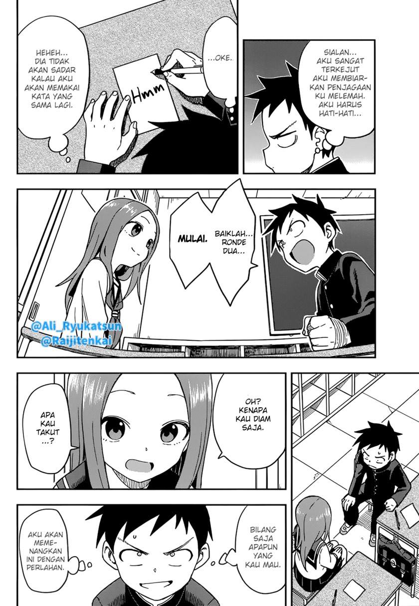 Karakai Jouzu no Takagi-san Chapter 144