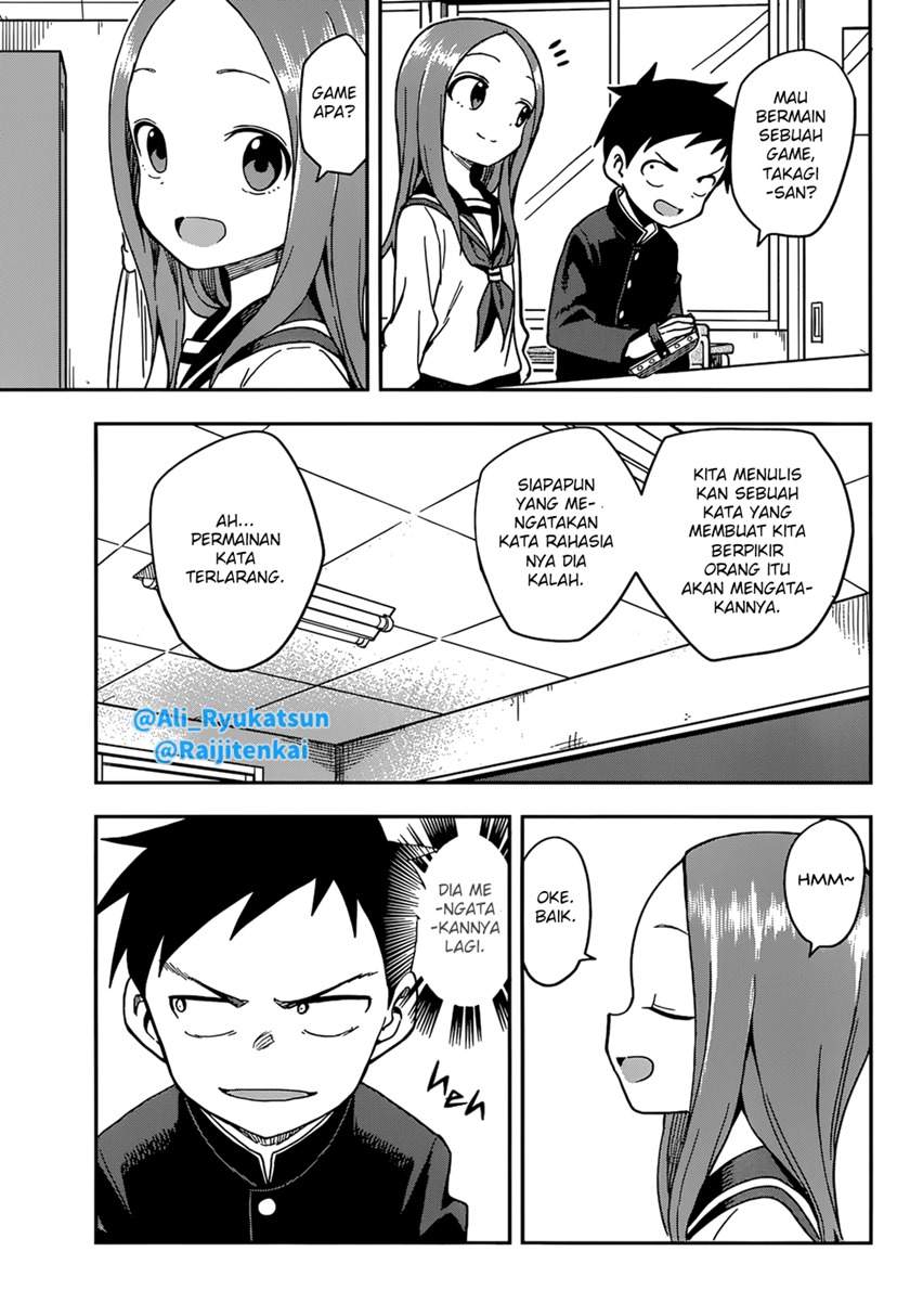 Karakai Jouzu no Takagi-san Chapter 144