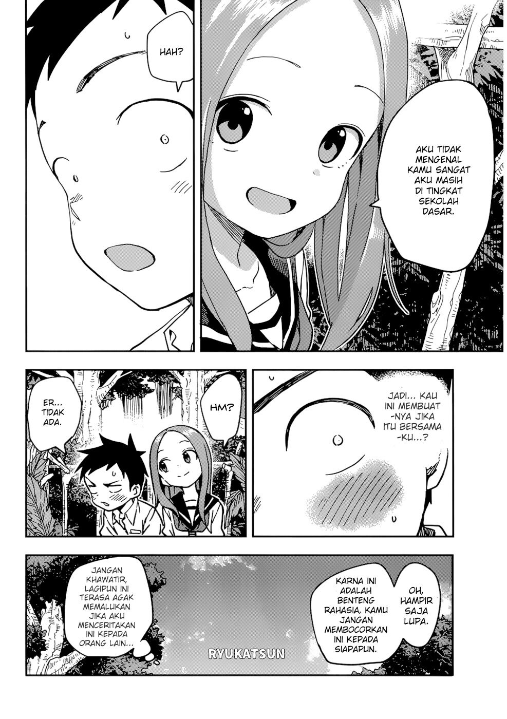 Karakai Jouzu no Takagi-san Chapter 149