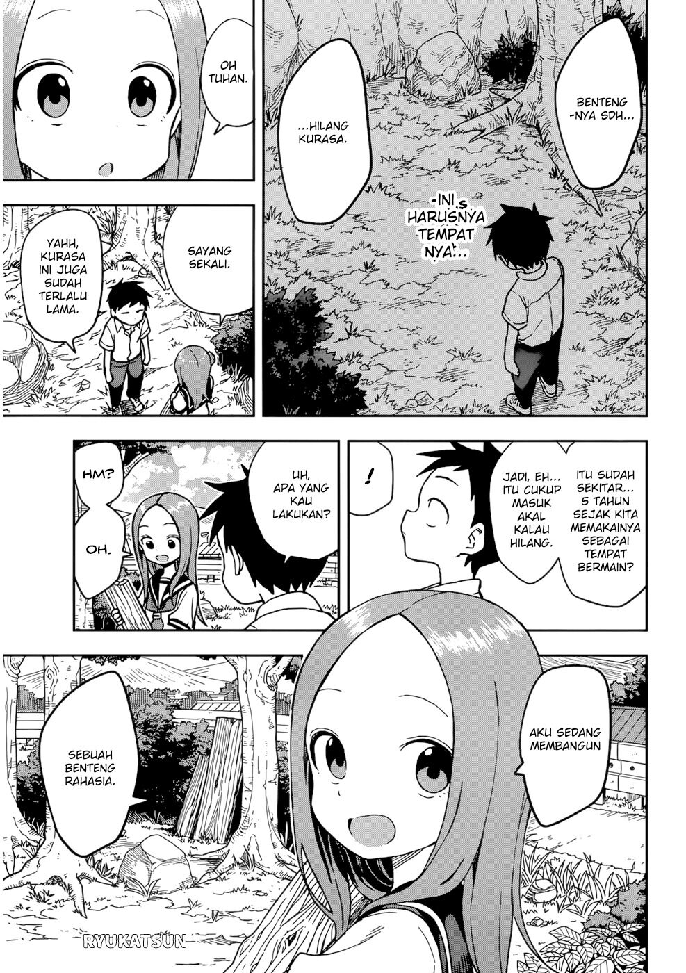 Karakai Jouzu no Takagi-san Chapter 149