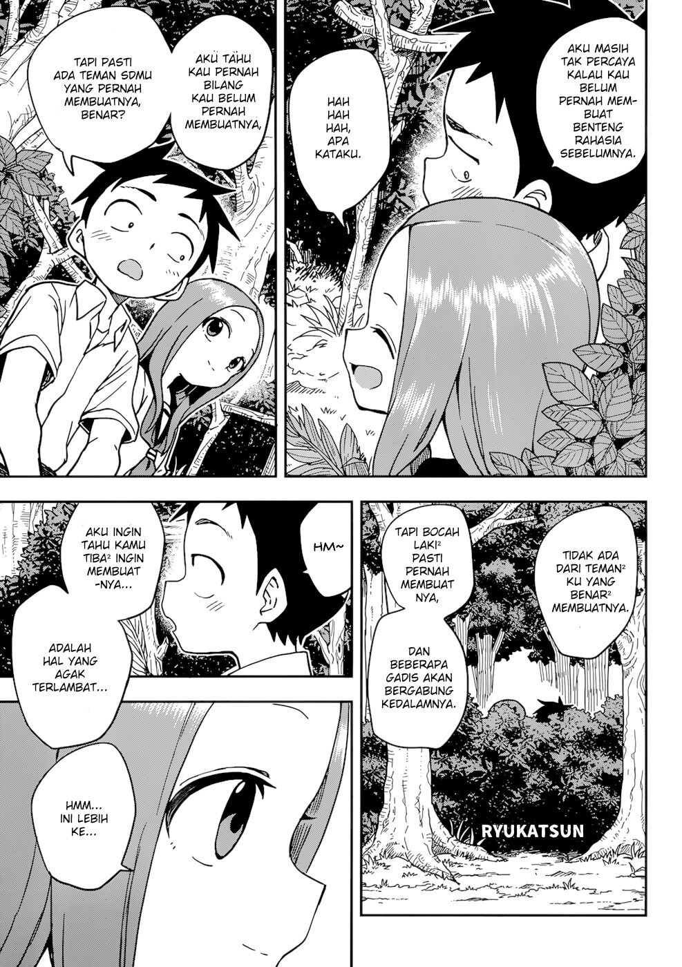 Karakai Jouzu no Takagi-san Chapter 149