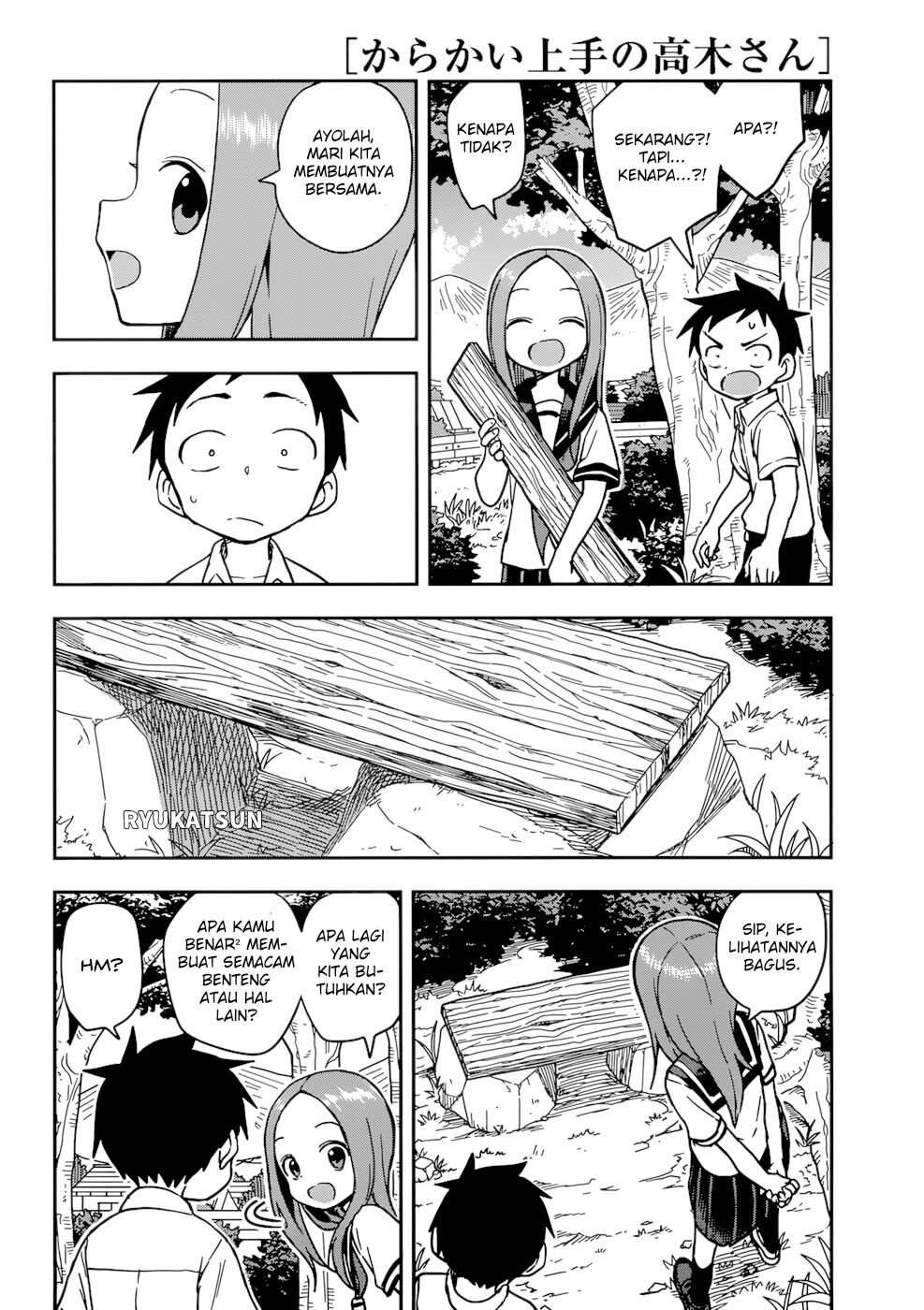 Karakai Jouzu no Takagi-san Chapter 149