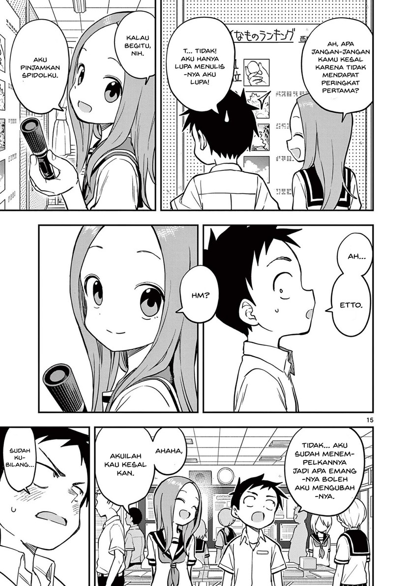 Karakai Jouzu no Takagi-san Chapter 157