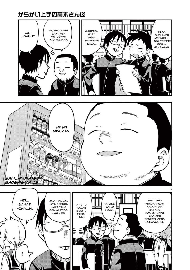 Karakai Jouzu no Takagi-san Chapter 159