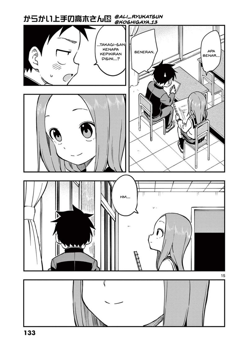 Karakai Jouzu no Takagi-san Chapter 159