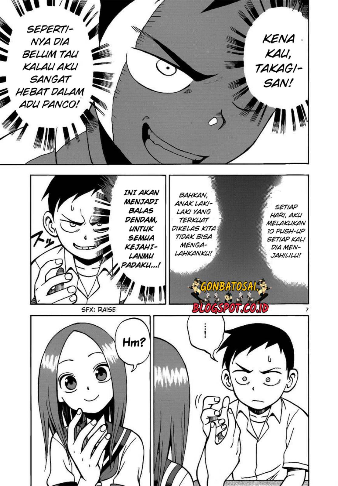 Karakai Jouzu no Takagi-san Chapter 16