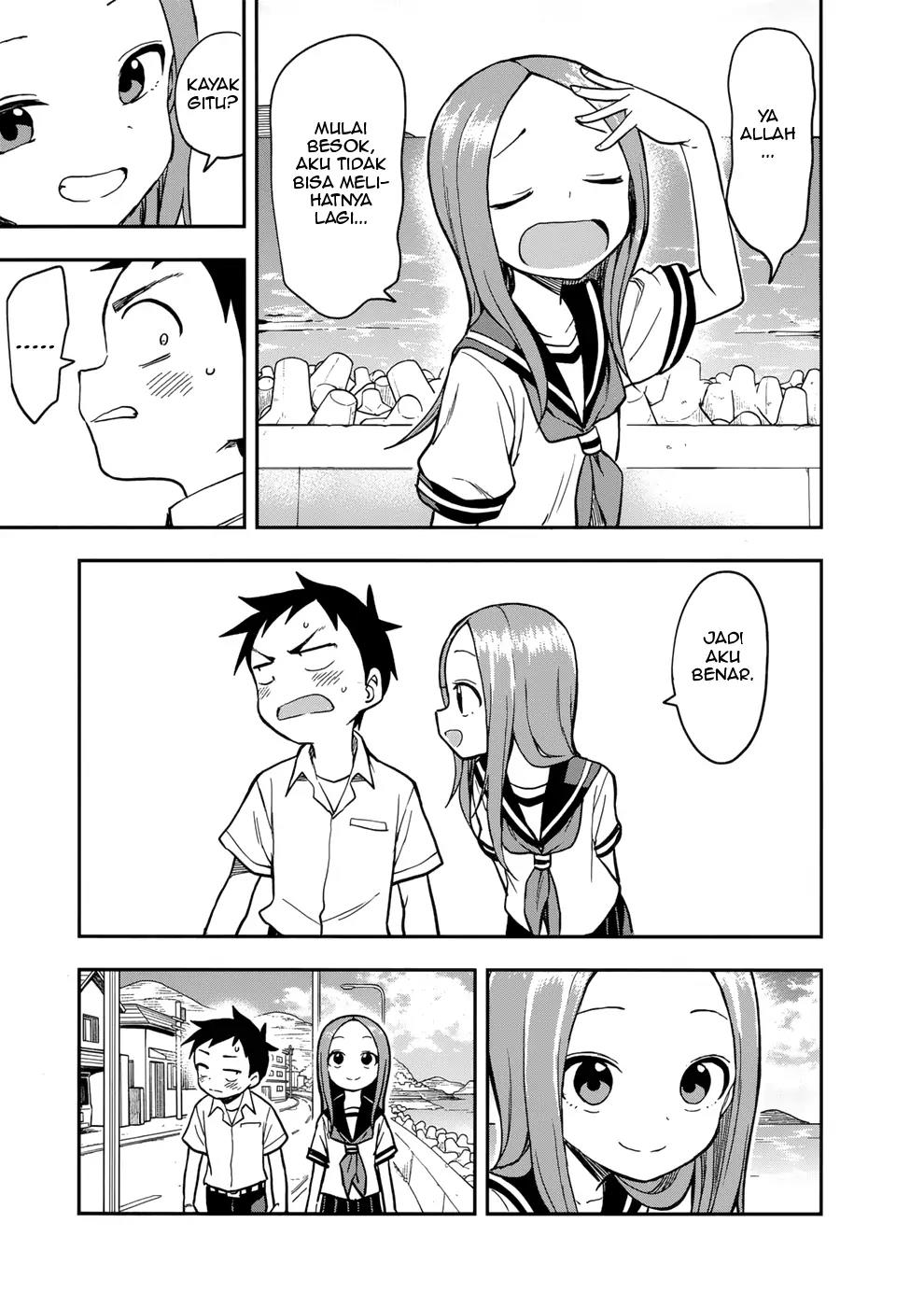 Karakai Jouzu no Takagi-san Chapter 161.5