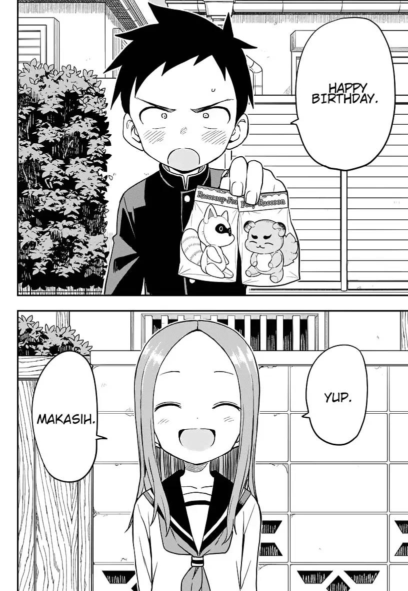 Karakai Jouzu no Takagi-san Chapter 168