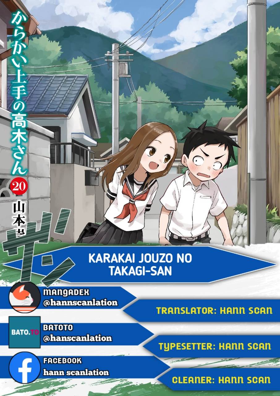 Karakai Jouzu no Takagi-san Chapter 168