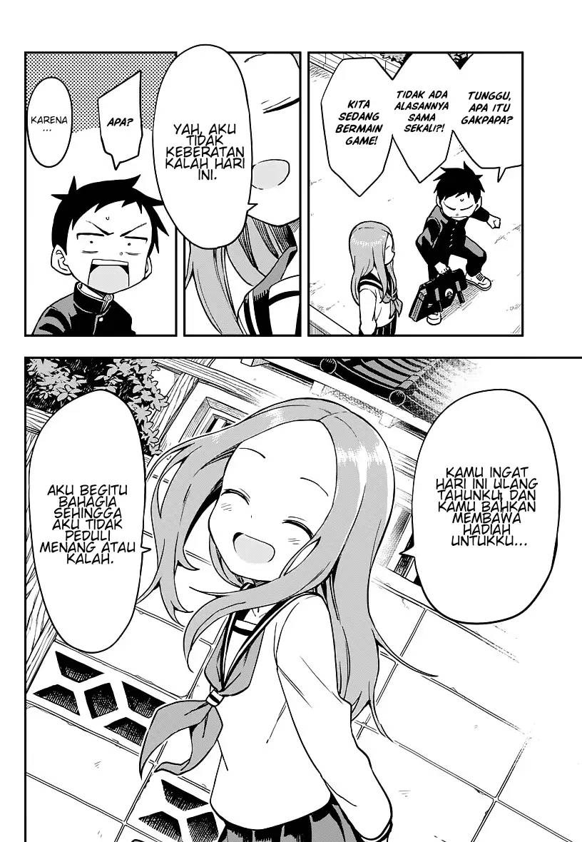 Karakai Jouzu no Takagi-san Chapter 168