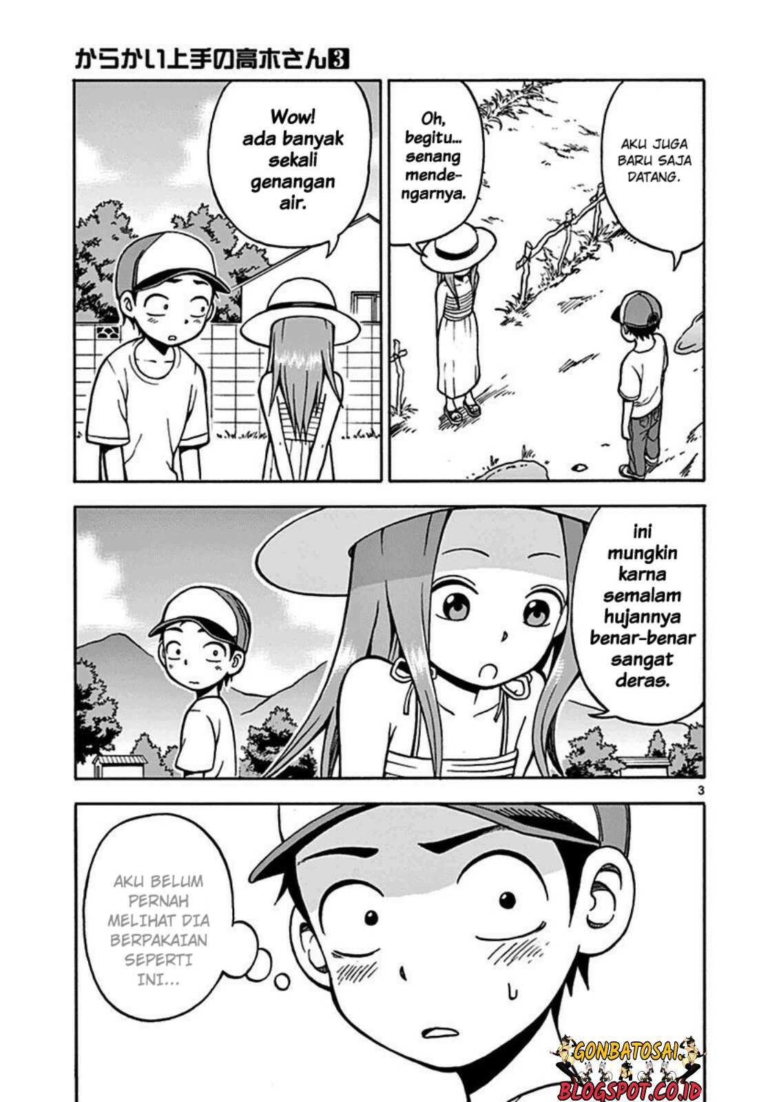 Karakai Jouzu no Takagi-san Chapter 18