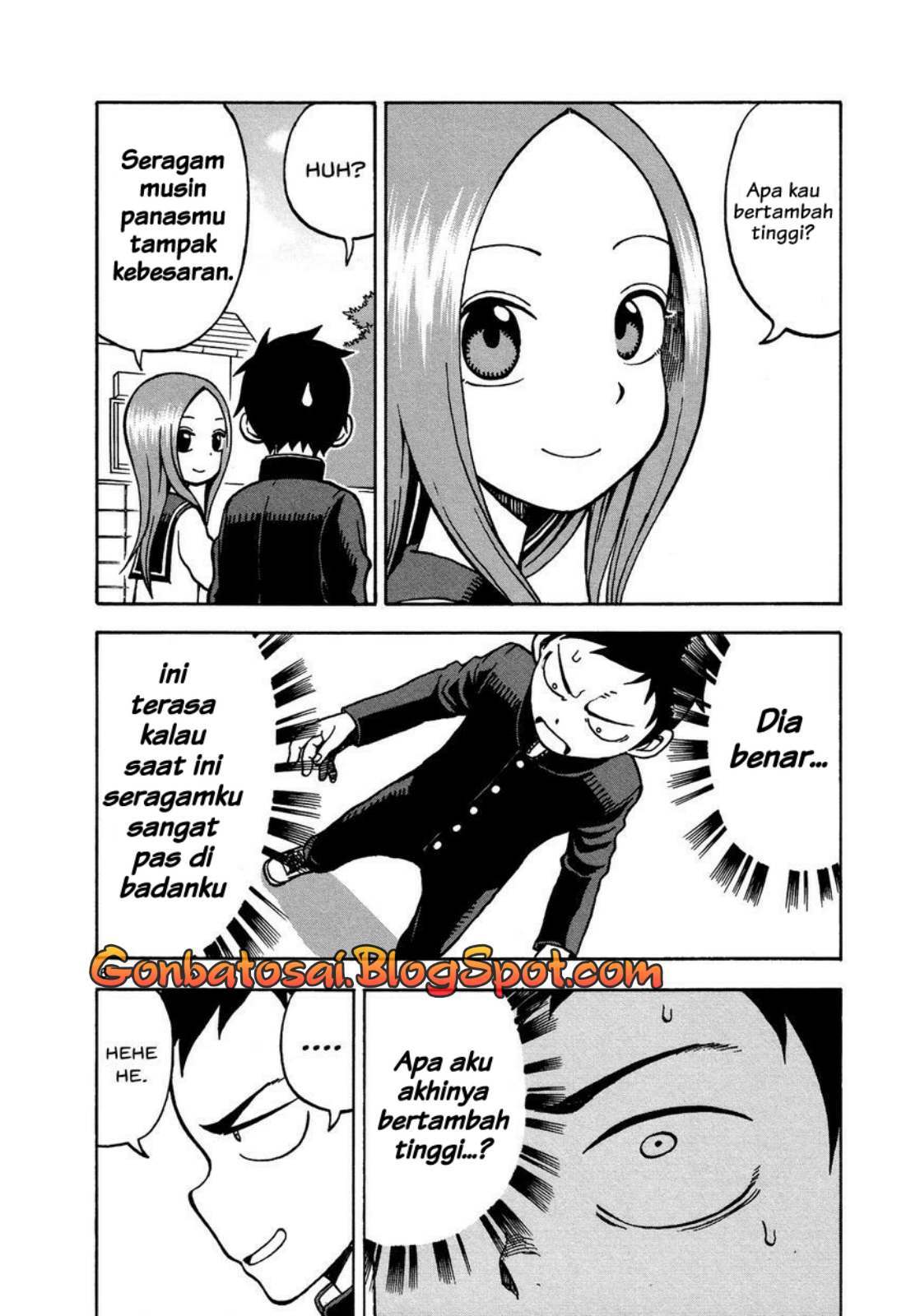 Karakai Jouzu no Takagi-san Chapter 20