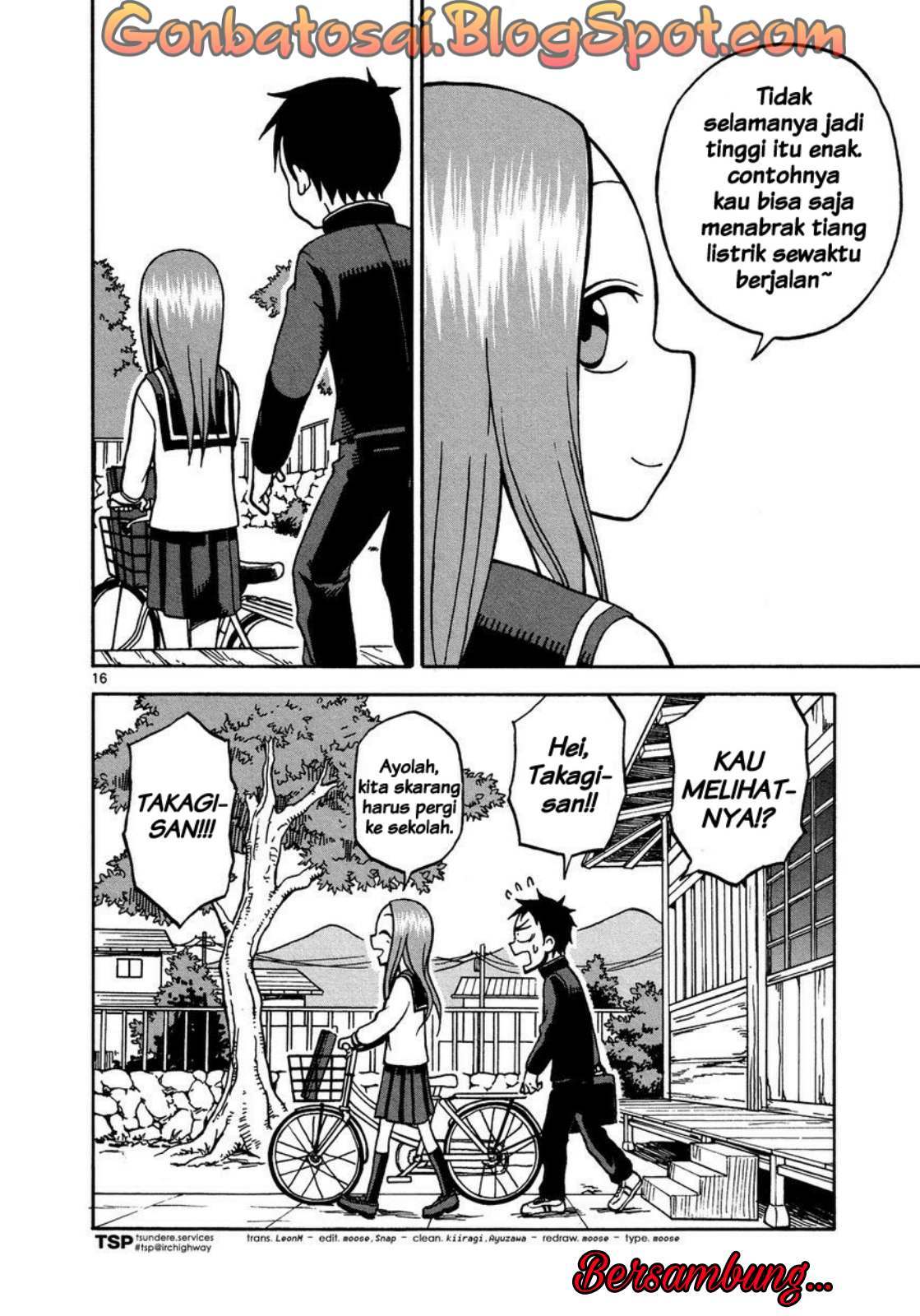 Karakai Jouzu no Takagi-san Chapter 20