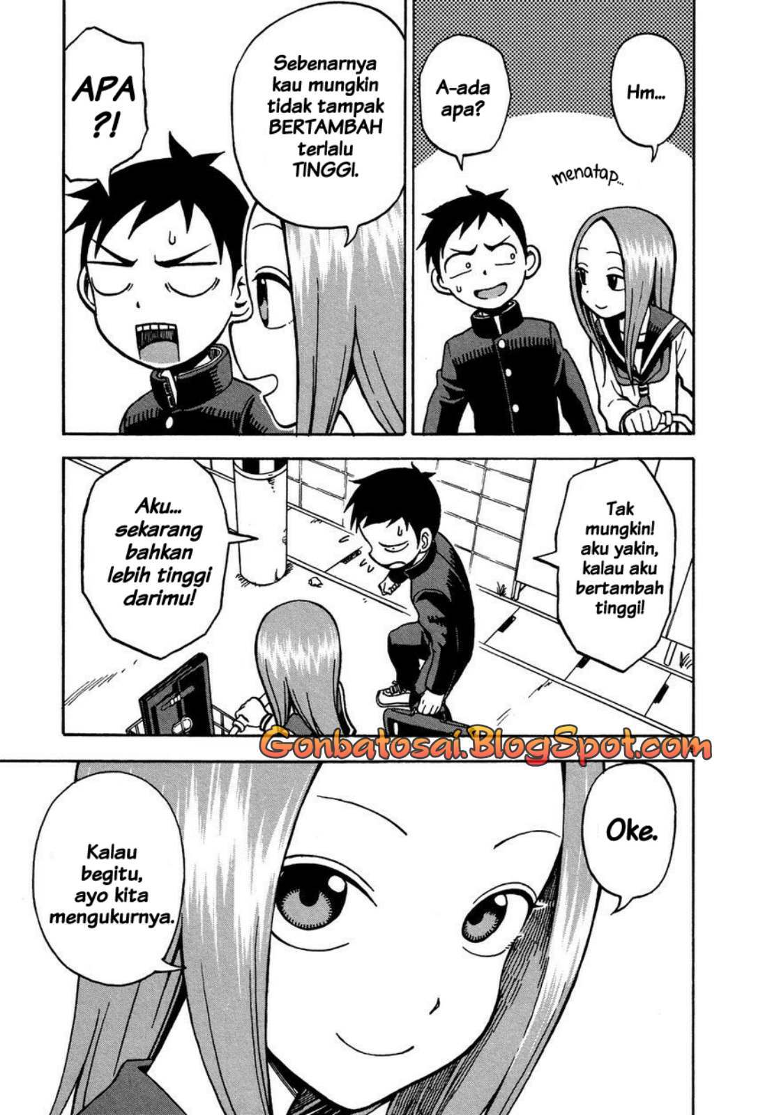 Karakai Jouzu no Takagi-san Chapter 20