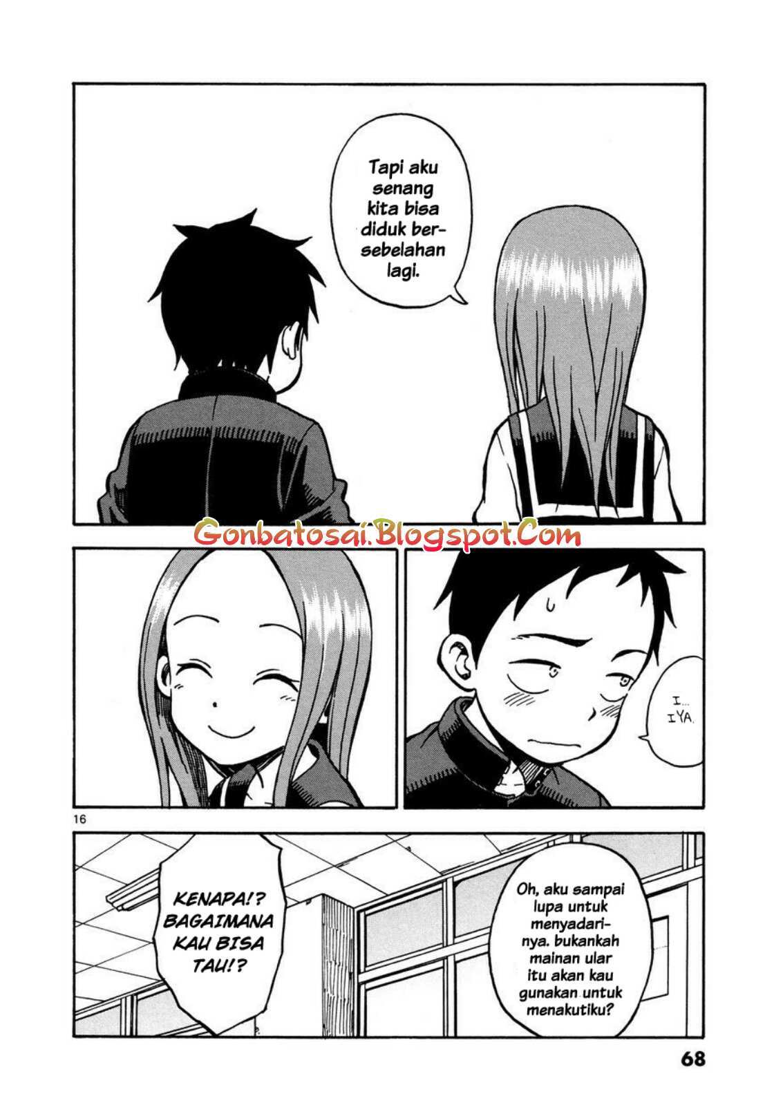 Karakai Jouzu no Takagi-san Chapter 21