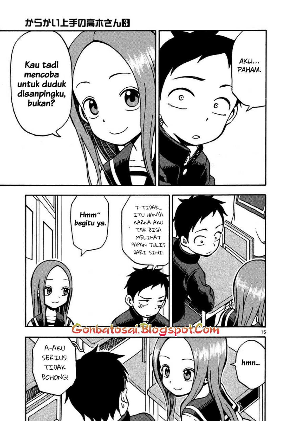 Karakai Jouzu no Takagi-san Chapter 21