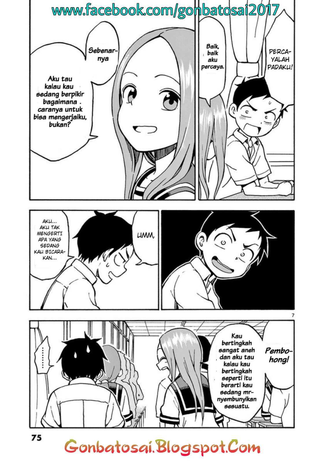 Karakai Jouzu no Takagi-san Chapter 22