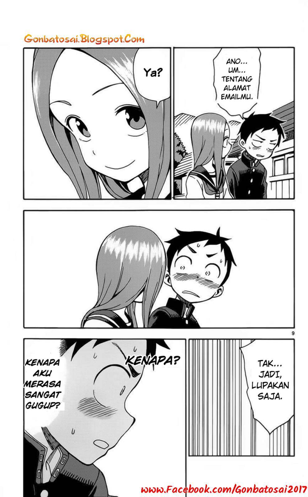 Karakai Jouzu no Takagi-san Chapter 27