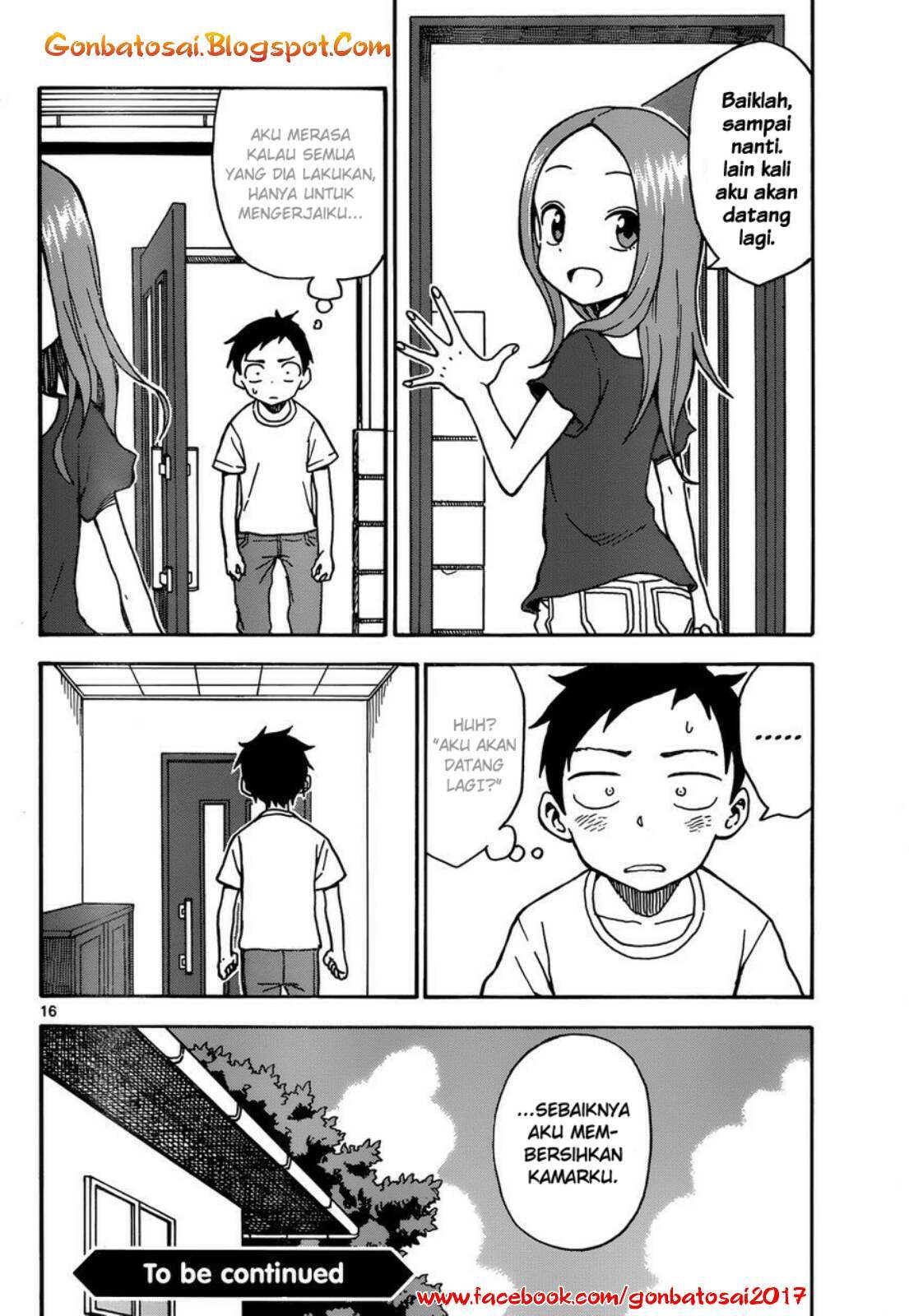 Karakai Jouzu no Takagi-san Chapter 28