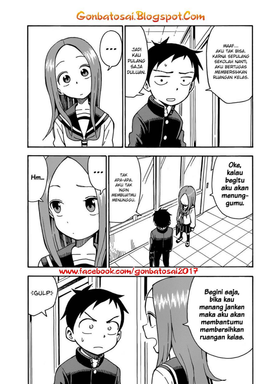 Karakai Jouzu no Takagi-san Chapter 29