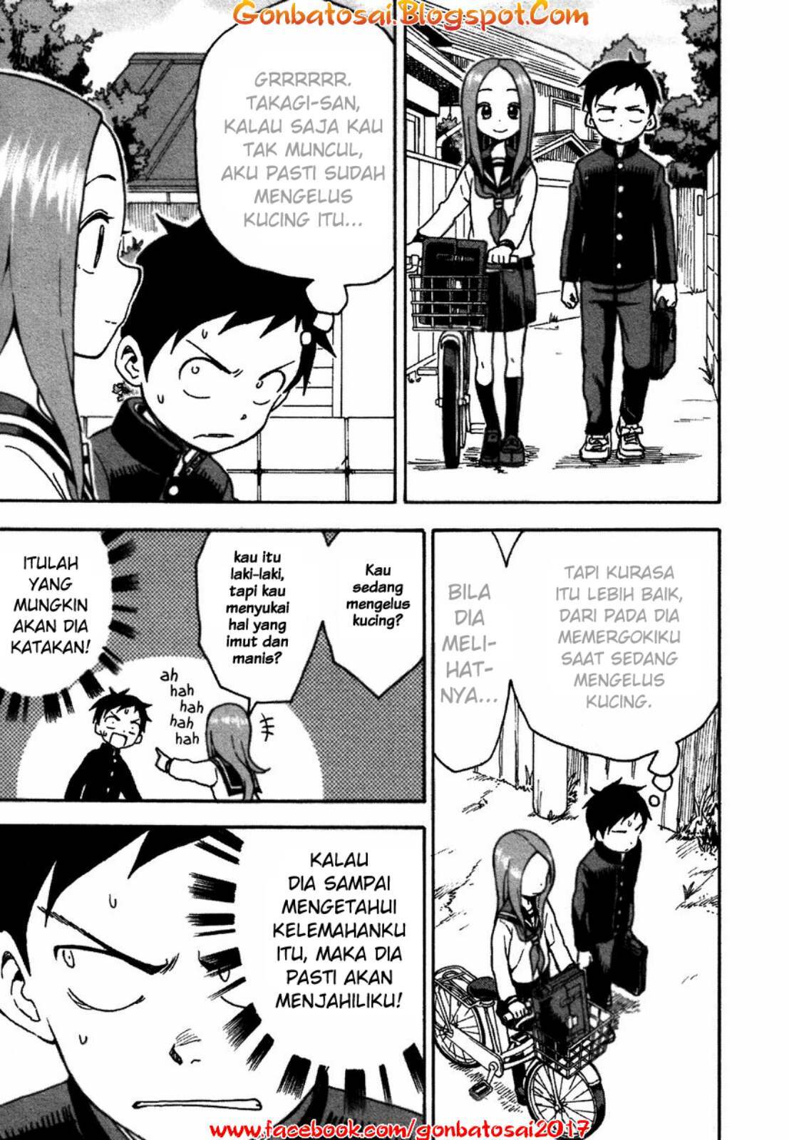 Karakai Jouzu no Takagi-san Chapter 33.5