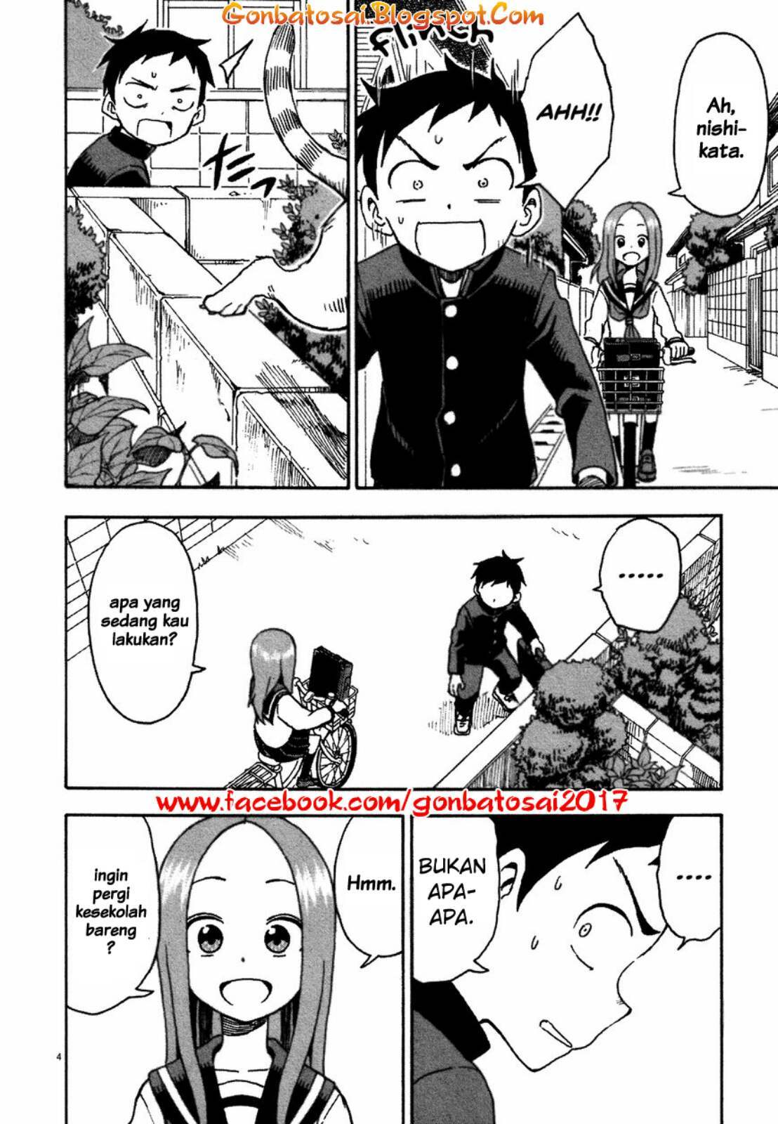 Karakai Jouzu no Takagi-san Chapter 33.5