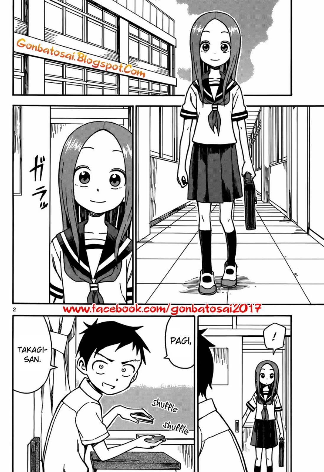 Karakai Jouzu no Takagi-san Chapter 33